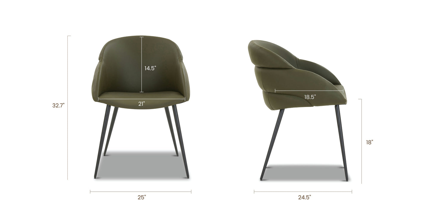 Sedia da pranzo Como