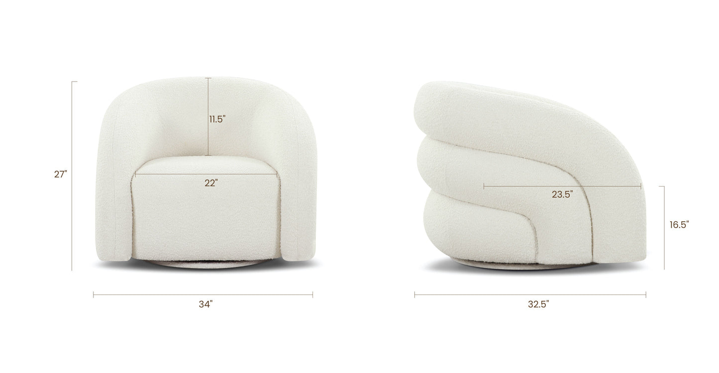 Sedia girevole Volos