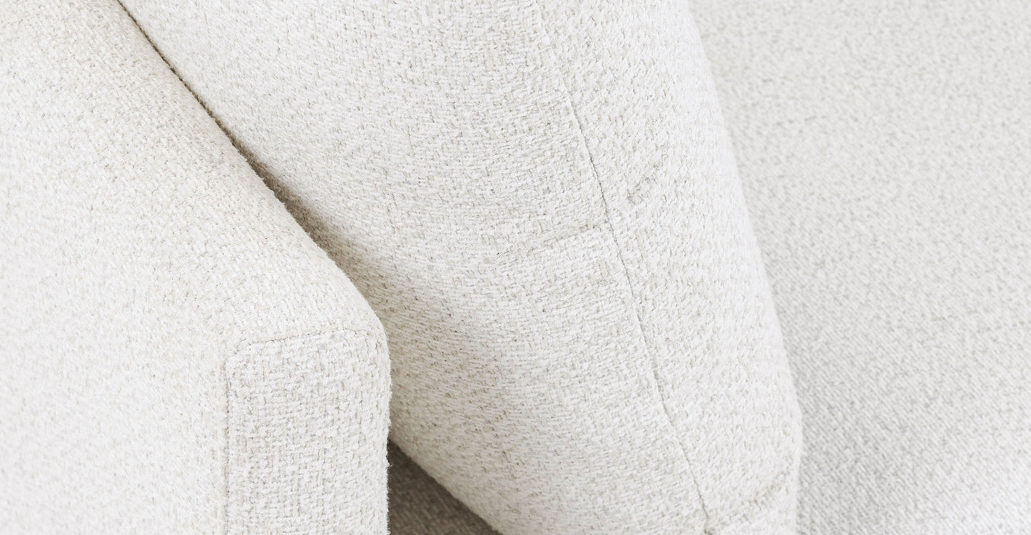 Divano componibile Pertuis 122 con paraurti rivolto a sinistra