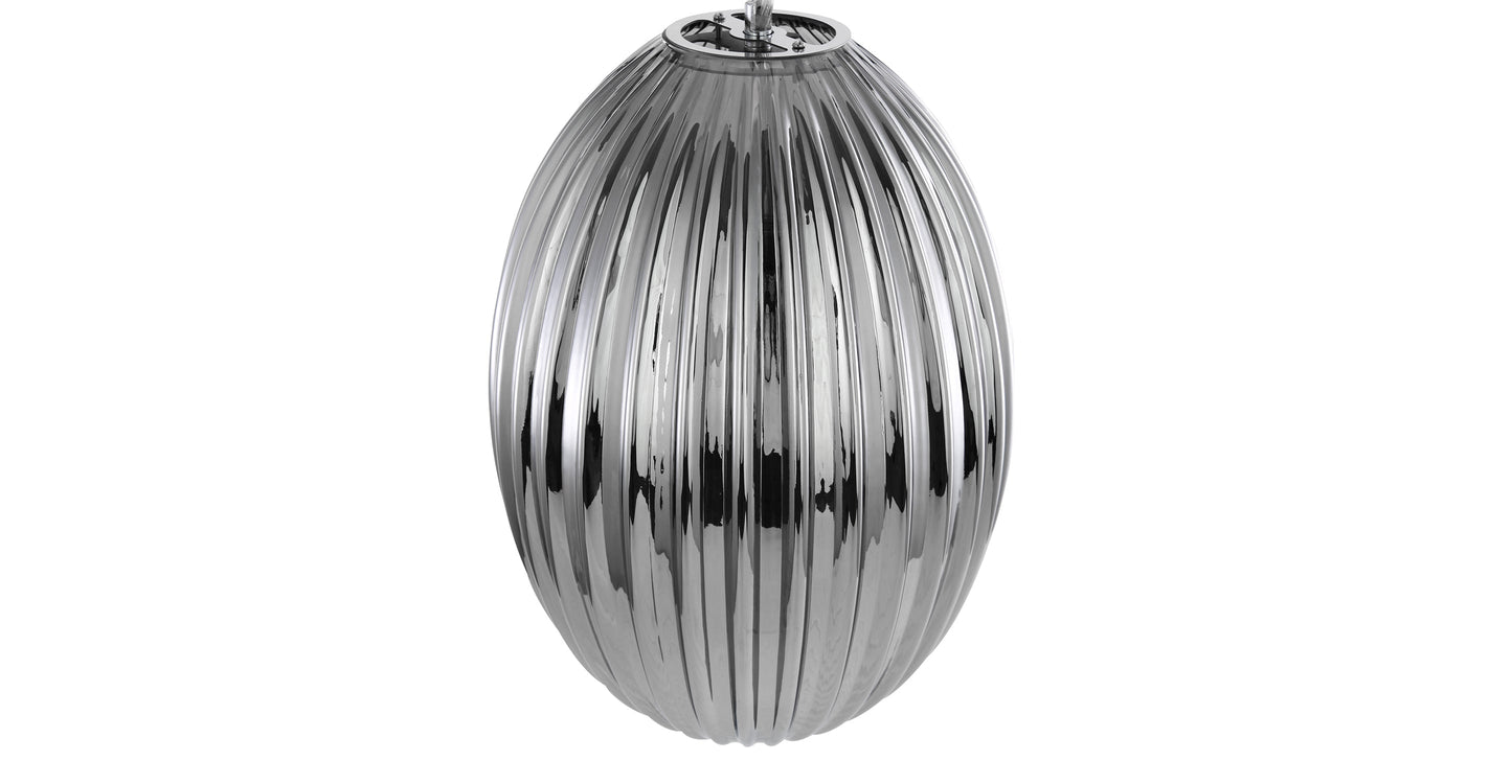 Lampada a sospensione in vetro Opal 12