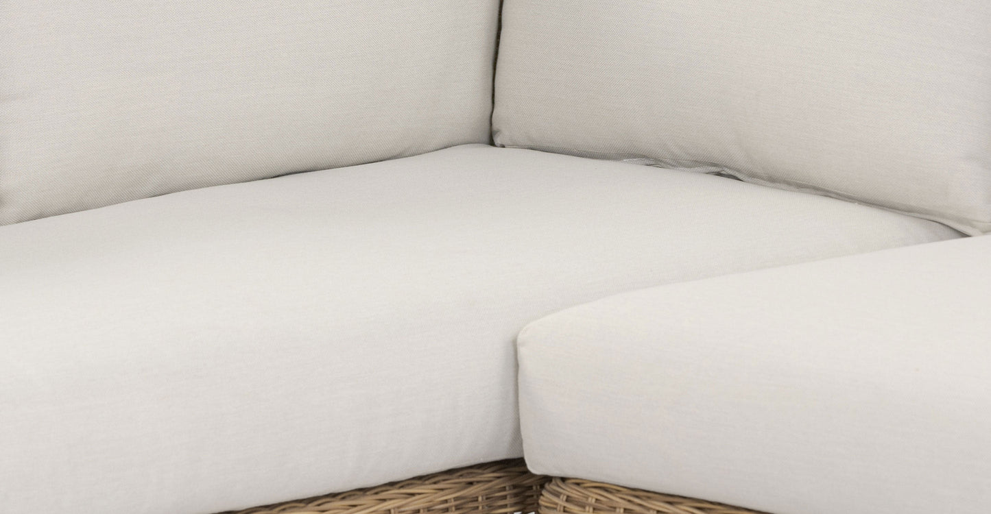 Divano angolare da esterno Elba