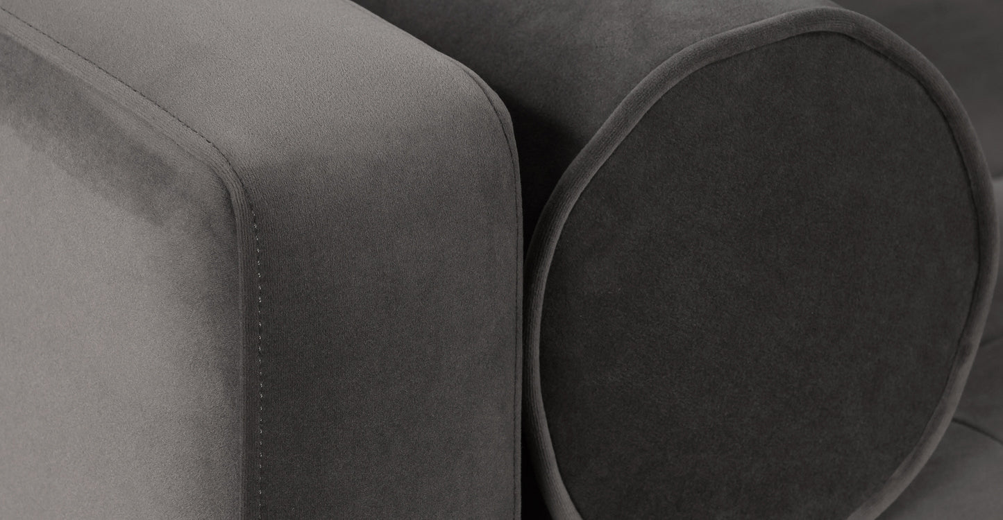 Divano in velluto Napa