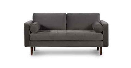 Divano da appartamento in velluto Napa 72