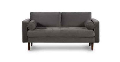 Divano da appartamento in velluto Napa 72