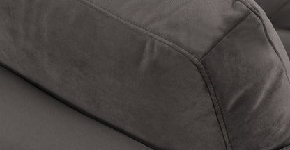 Divano da appartamento in velluto Napa 72