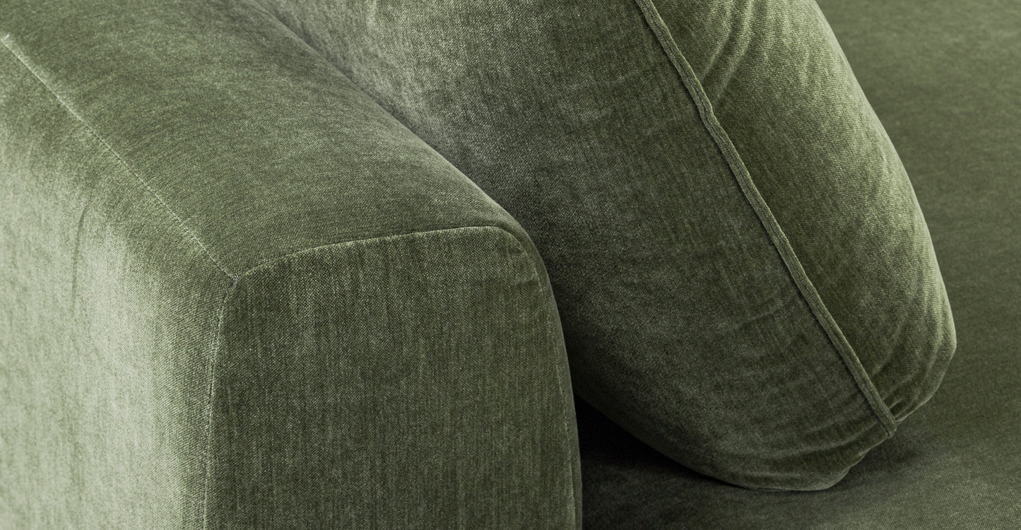 Divano angolare Marcel con seduta a sinistra