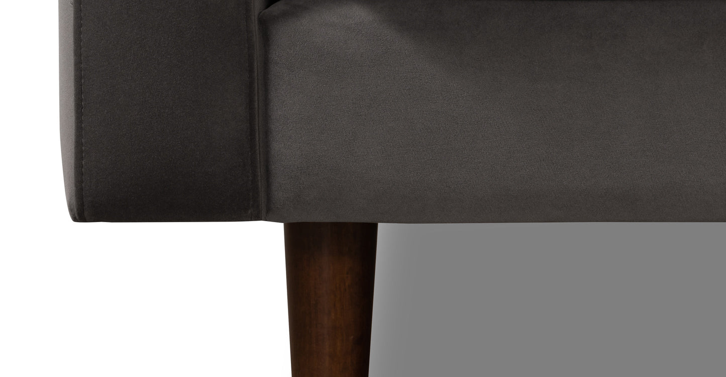 Divano in velluto Napa