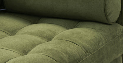 Divano da appartamento in velluto Napa 72