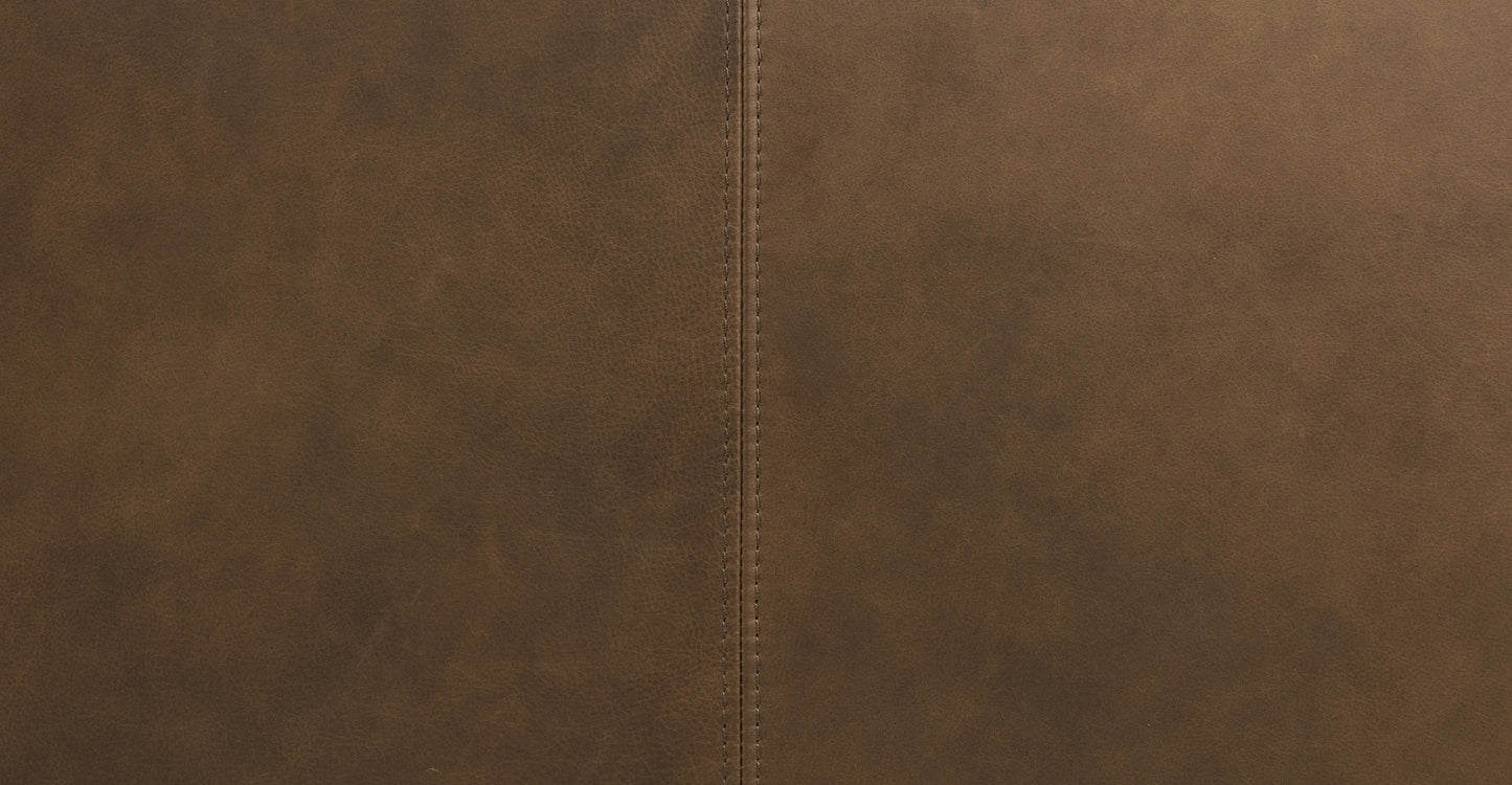 Pouf in pelle Denver