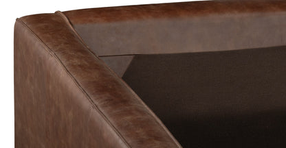 Divano in pelle Mateo