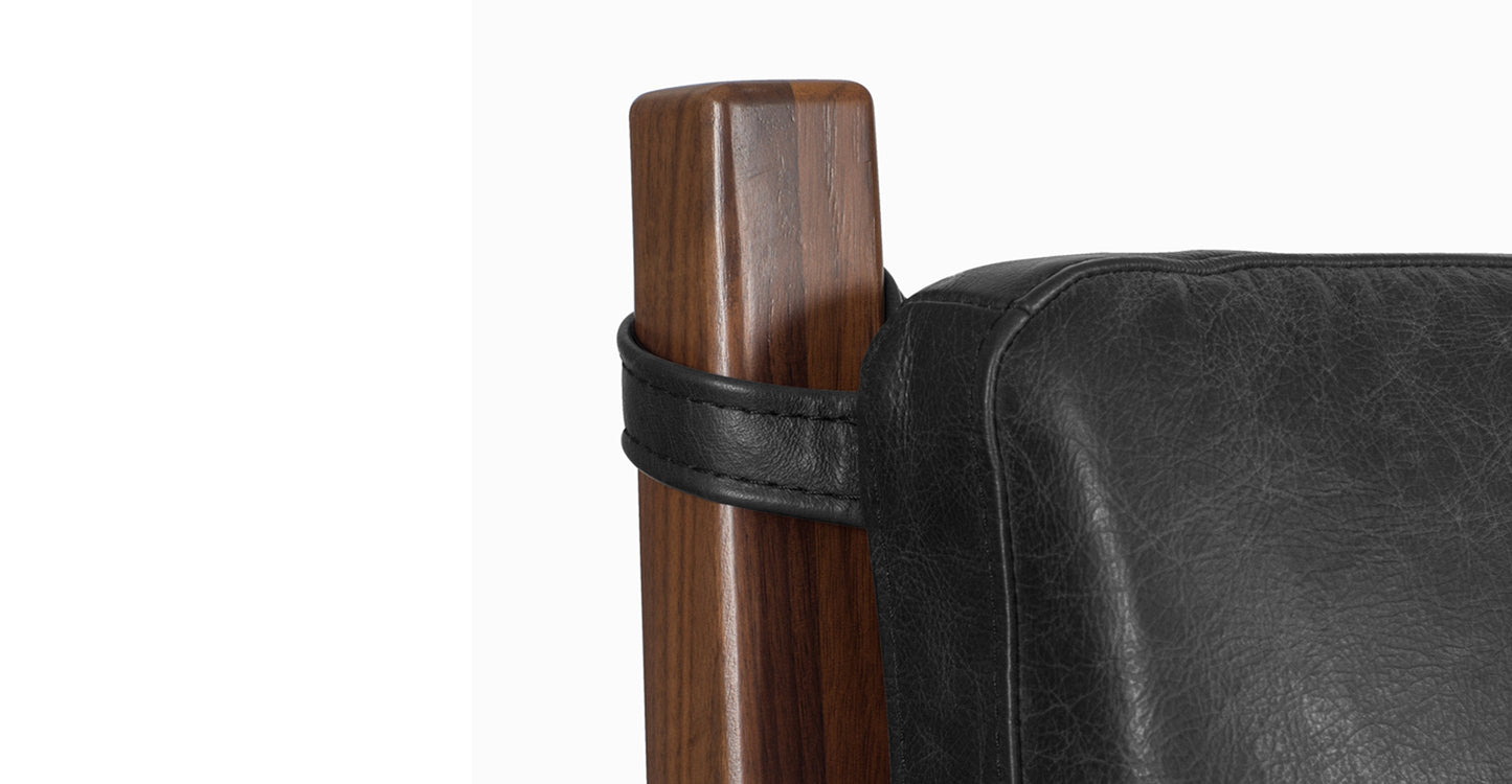 Letto Truro con cuscini in pelle