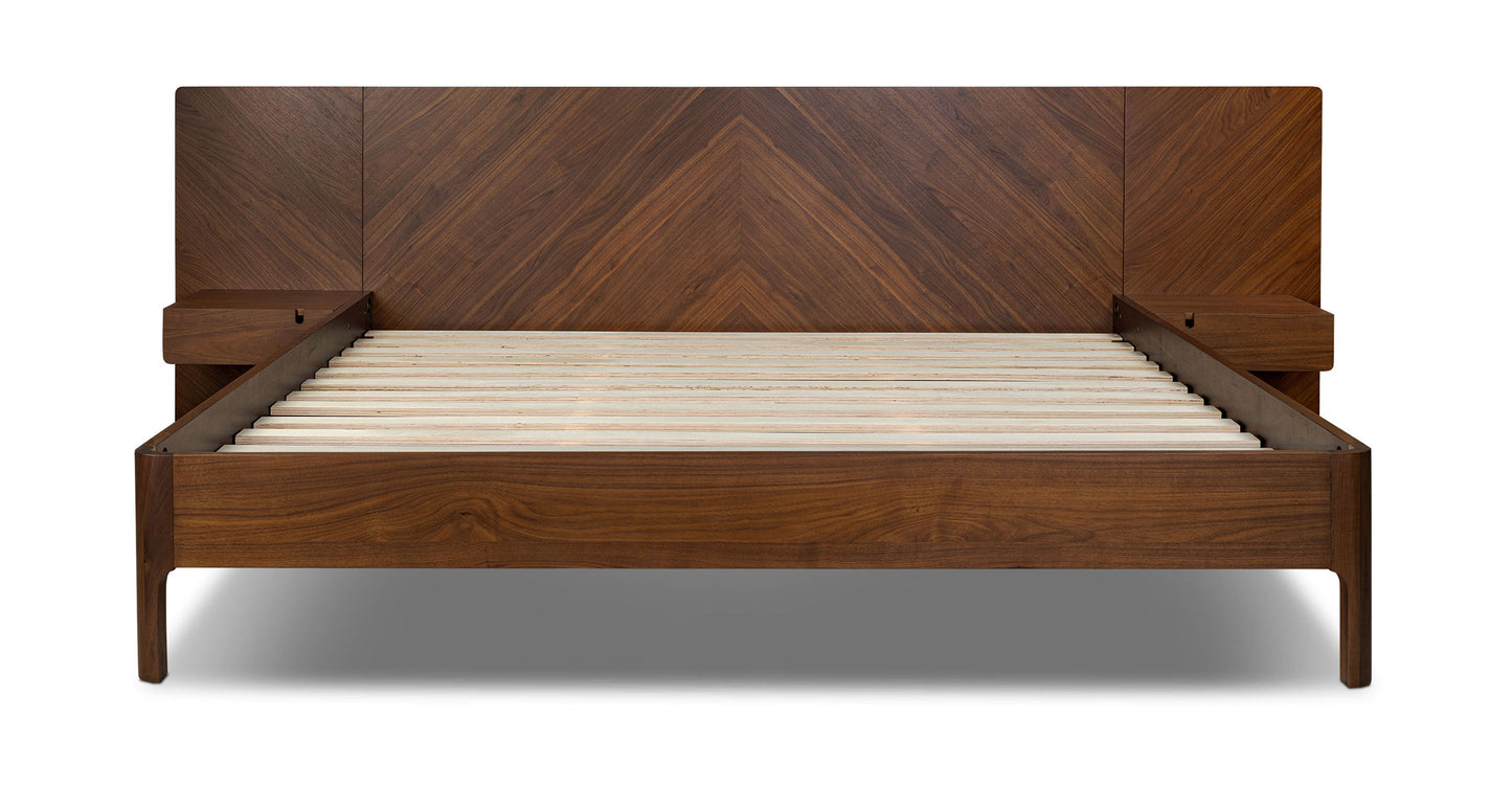 Letto basso Amalfi con comodini