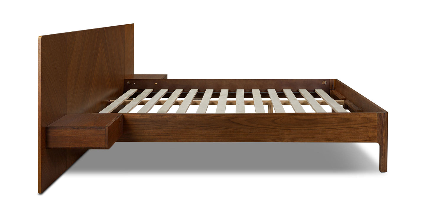 Letto basso Amalfi con comodini