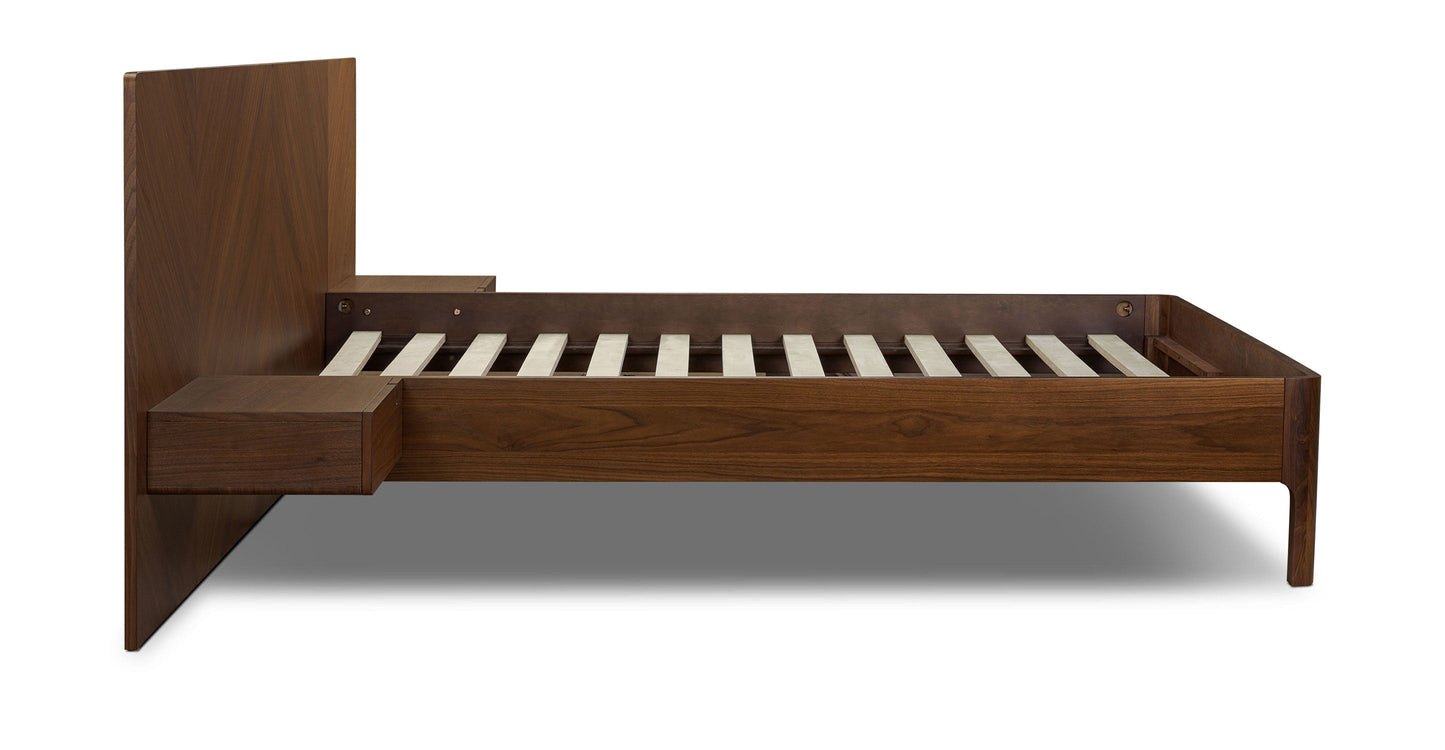 Letto basso Amalfi con comodini