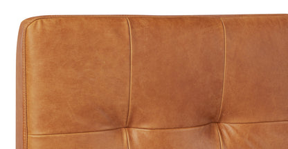 Testiera del letto in pelle Napa