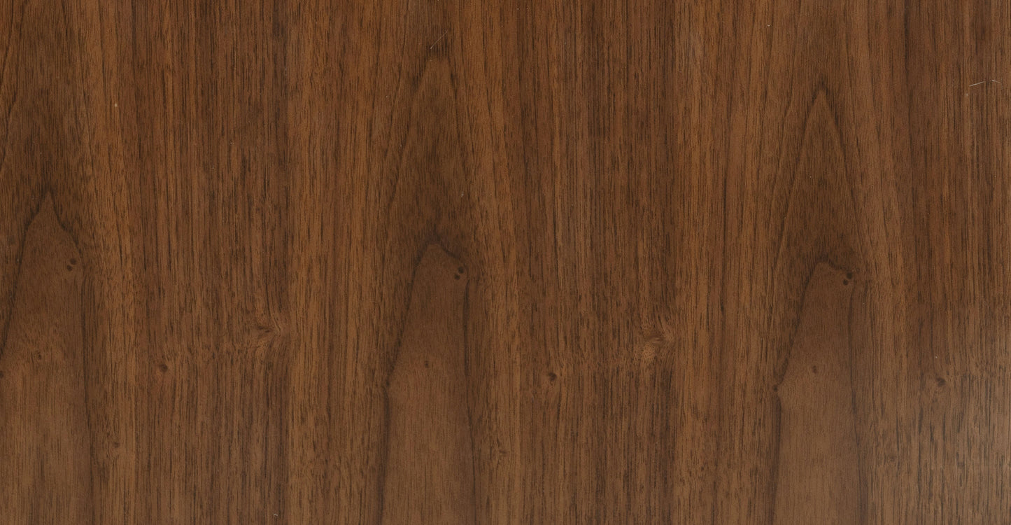 Pouf in pelle Jarmo con tavolo in noce