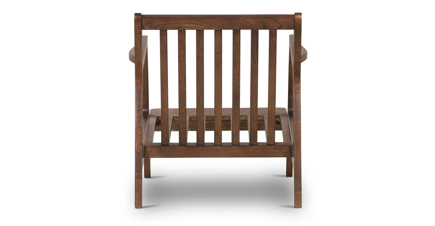 Poltrona in pelle Verity