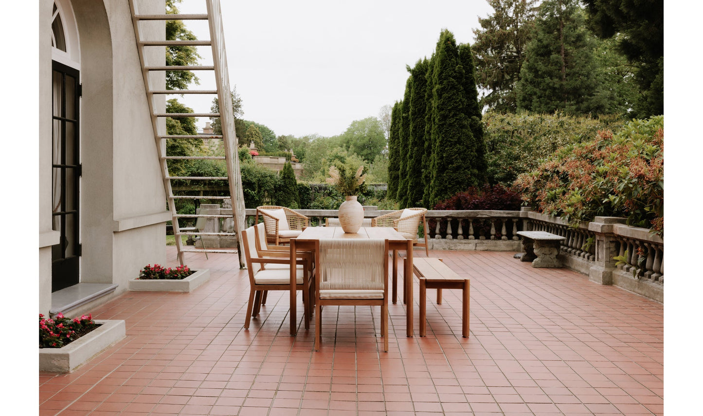 Sedia da pranzo per esterni Luce