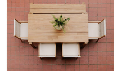 Panca da pranzo per esterni Tempo