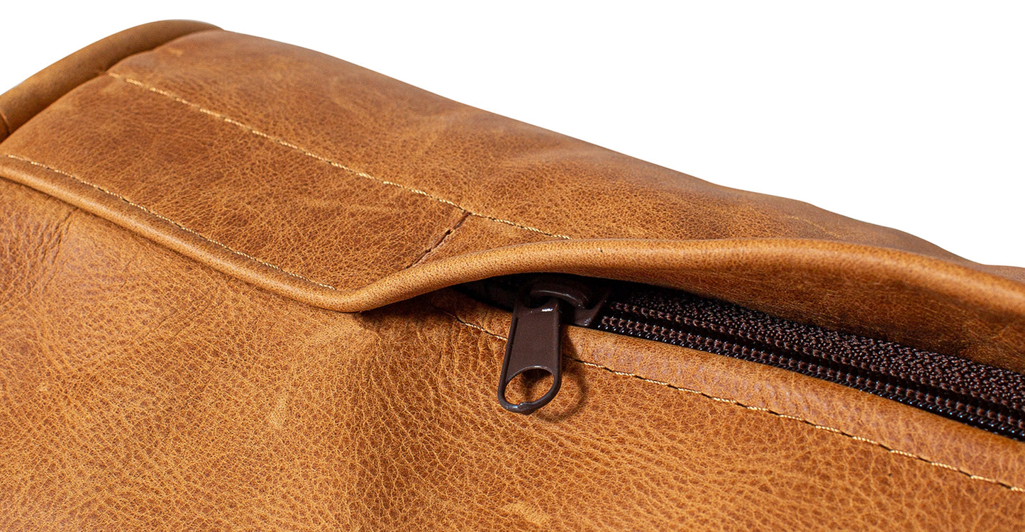 Set di cuscini in pelle nappa