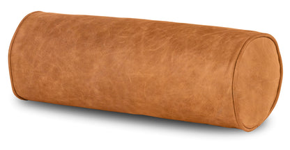 Set di cuscini in pelle nappa