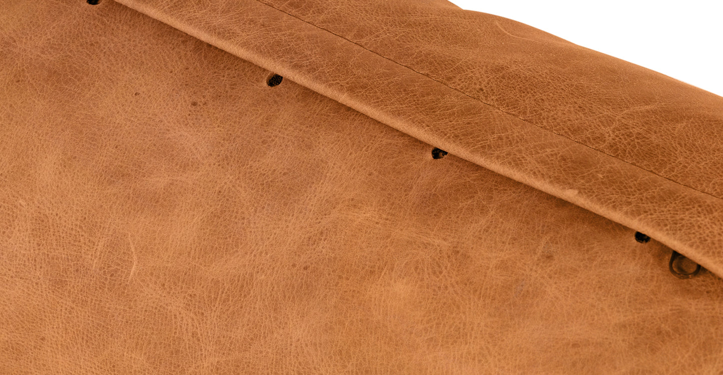 Set di cuscini in pelle nappa