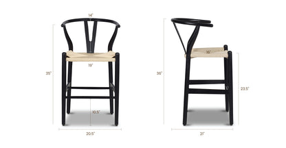 Sgabello da bar Weave