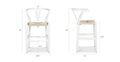 Sgabello da bar Weave