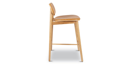 Sgabello da bar in pelle Bonato