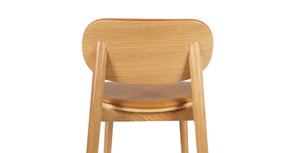 Sgabello da bar in pelle Bonato