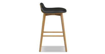 Sgabello da bar in pelle Notello