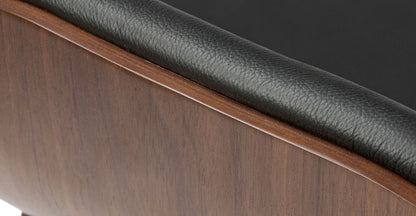 Sgabello da bar in pelle Notello