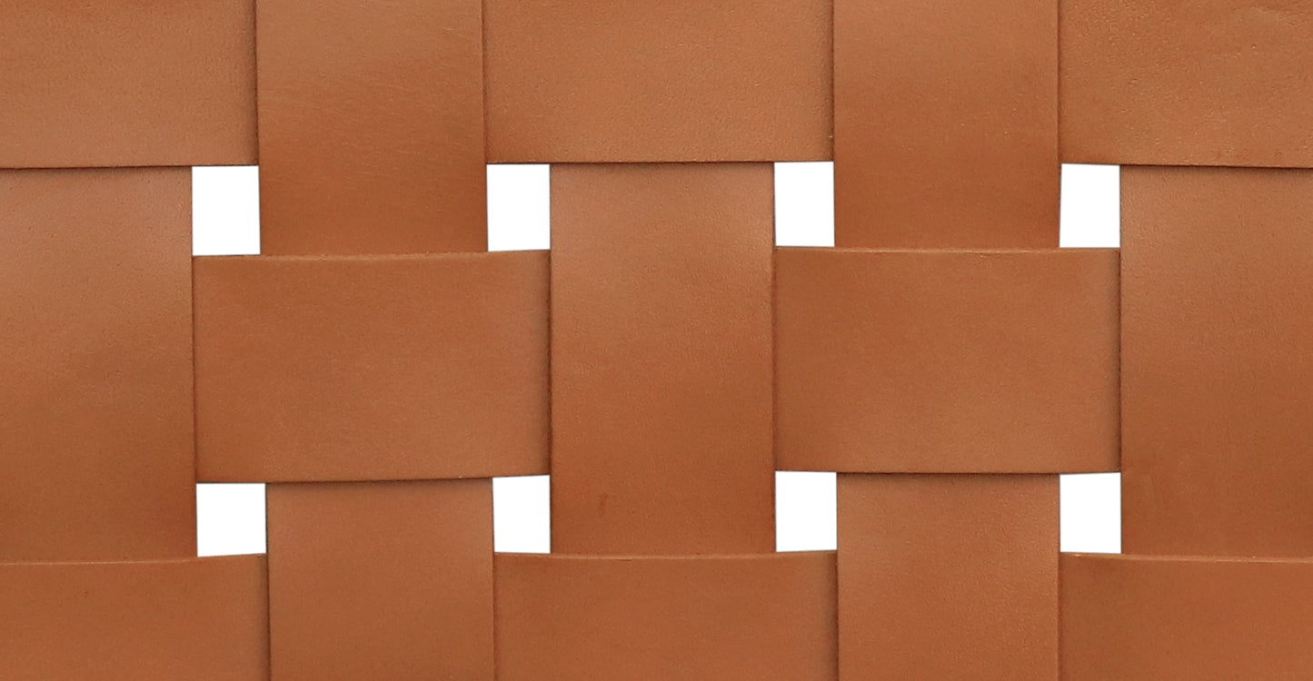 Sedia da pranzo Banda in teak e pelle