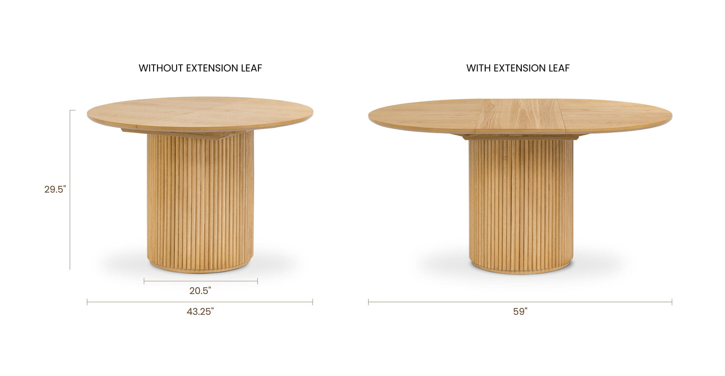 Tavolo da pranzo allungabile Ronda (43-59)