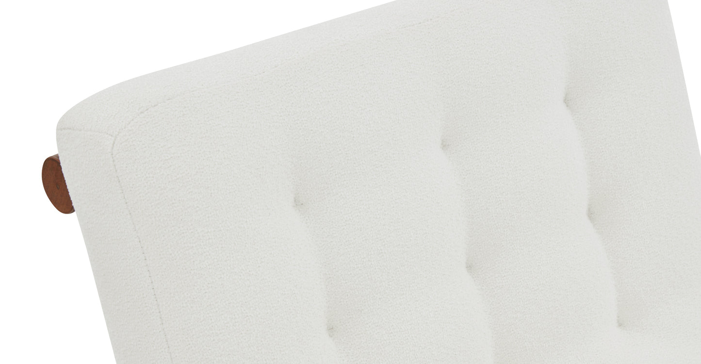 Sgabello da bar in tessuto Boswin 24