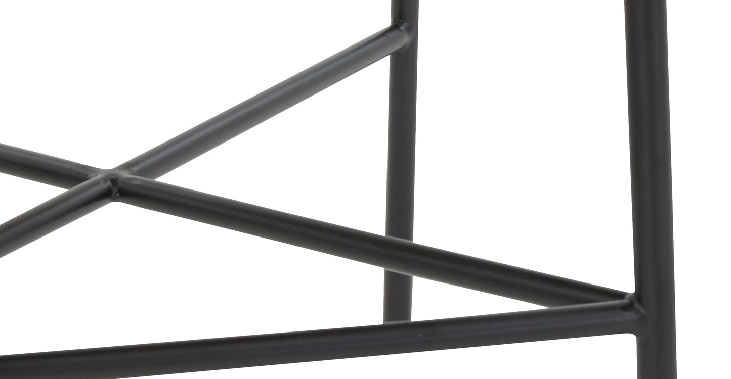 Sgabello da bar in tessuto Boswin 24