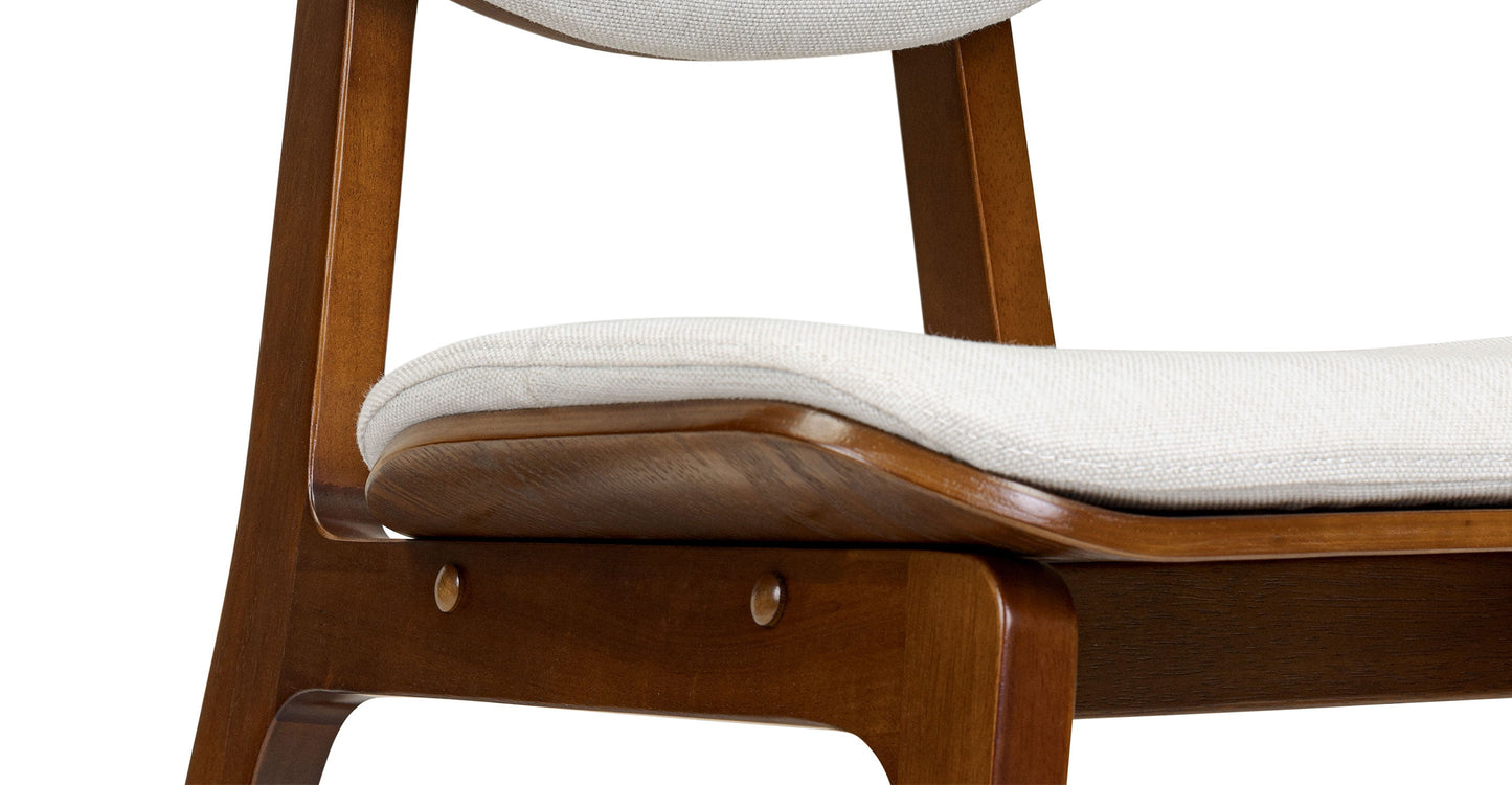 Sedia da pranzo Finnley con fodere sfoderabili/lavabili