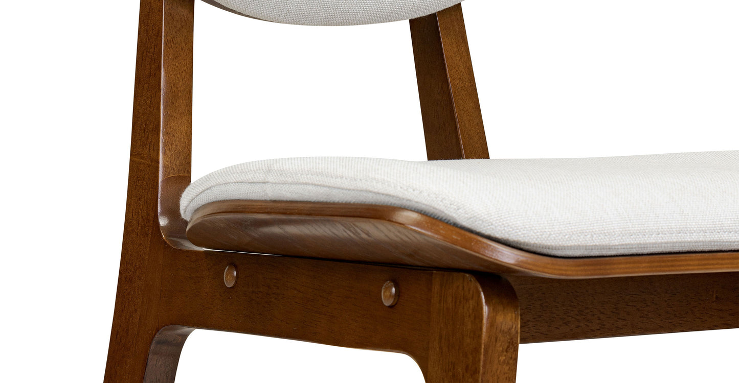 Sgabello da bar Finnley con fodere sfoderabili/lavabili