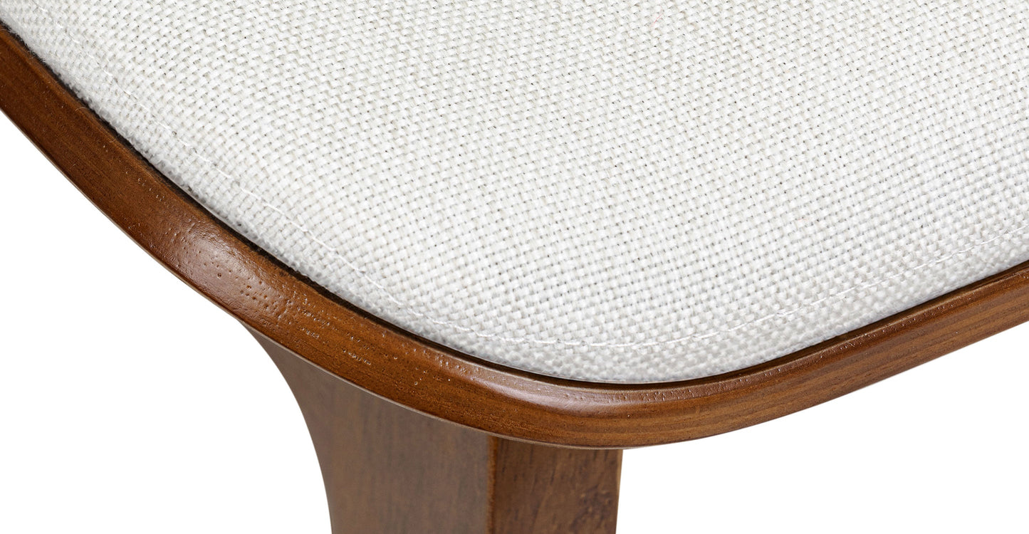 Sgabello da bar Finnley con fodere sfoderabili/lavabili