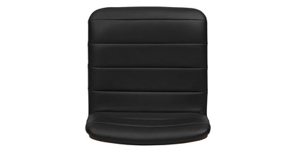 Sgabello girevole in pelle Bassano