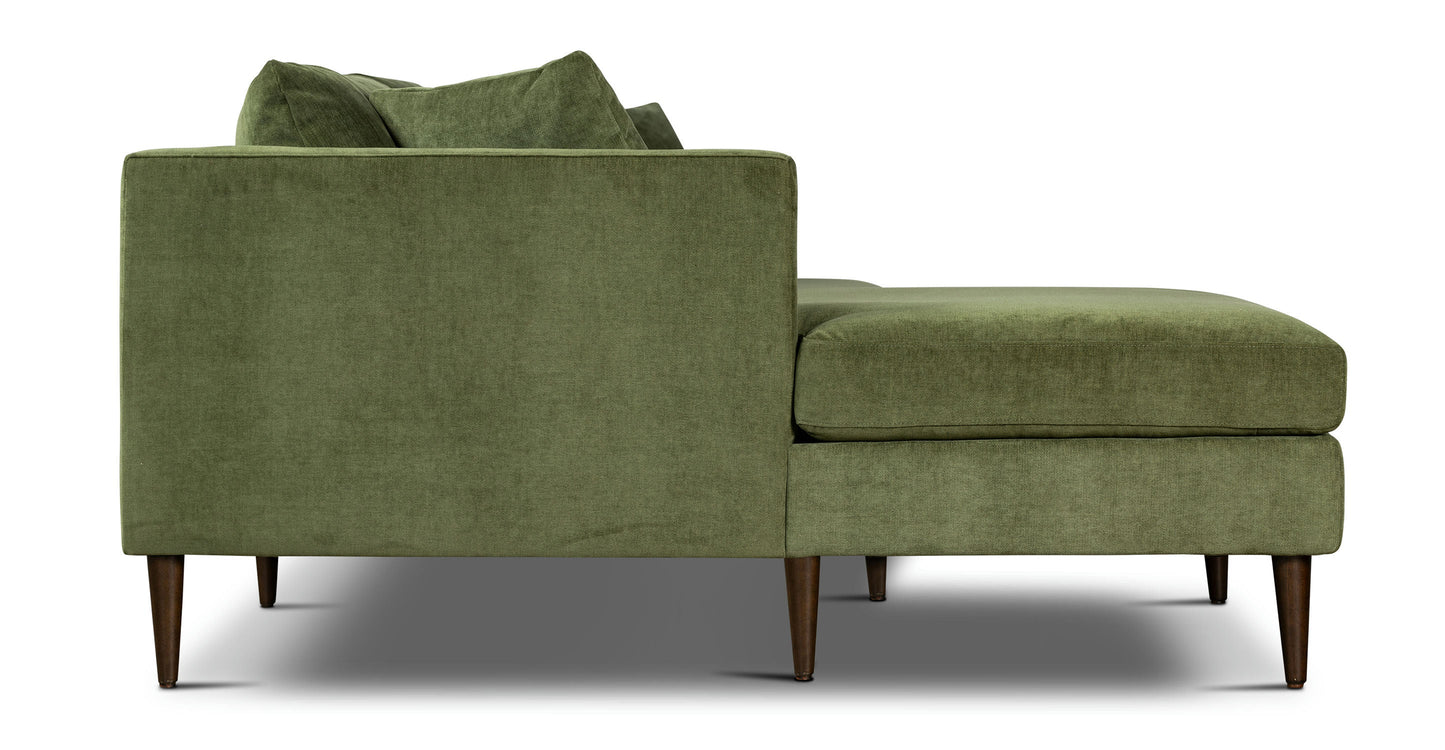 Divano componibile Lucerne con chaise longue extra-large rivolto a sinistra