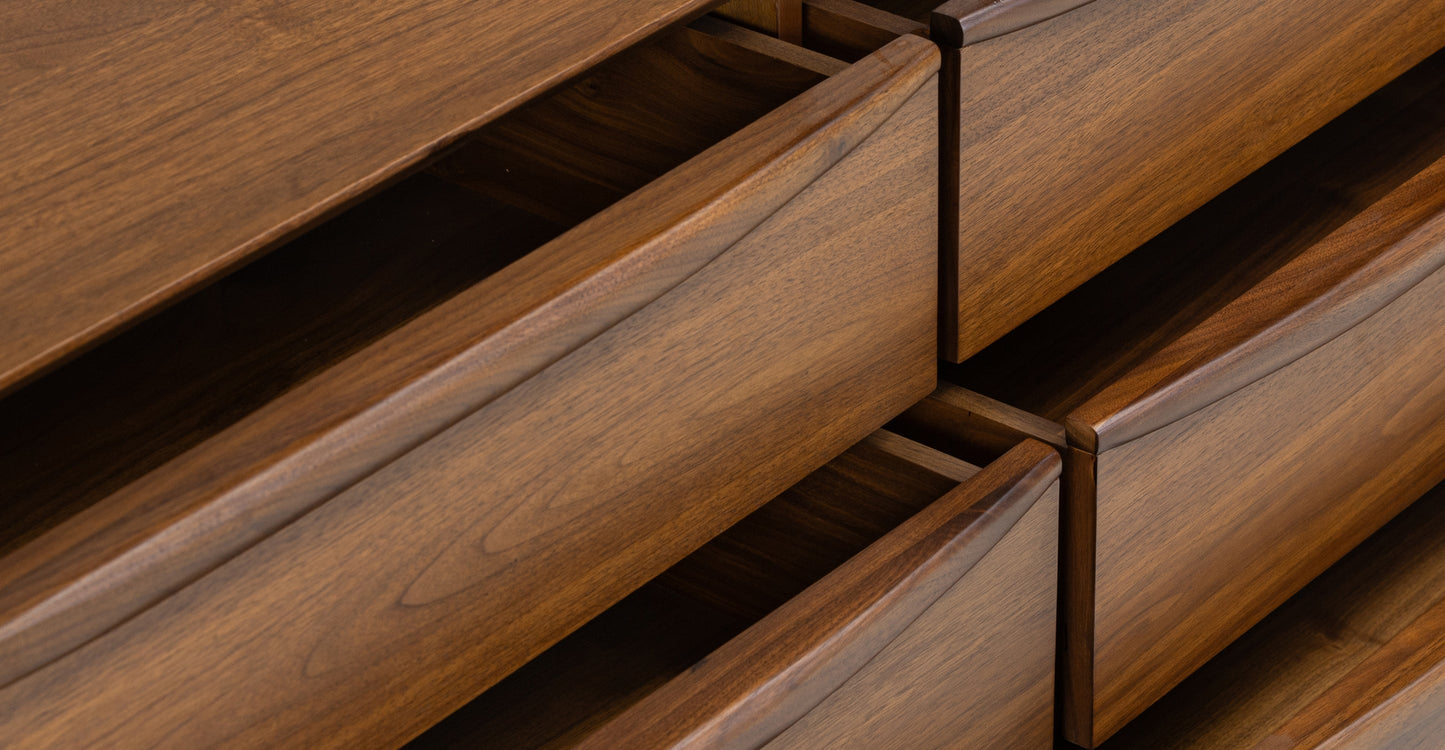 Comò Cura a 6 cassetti