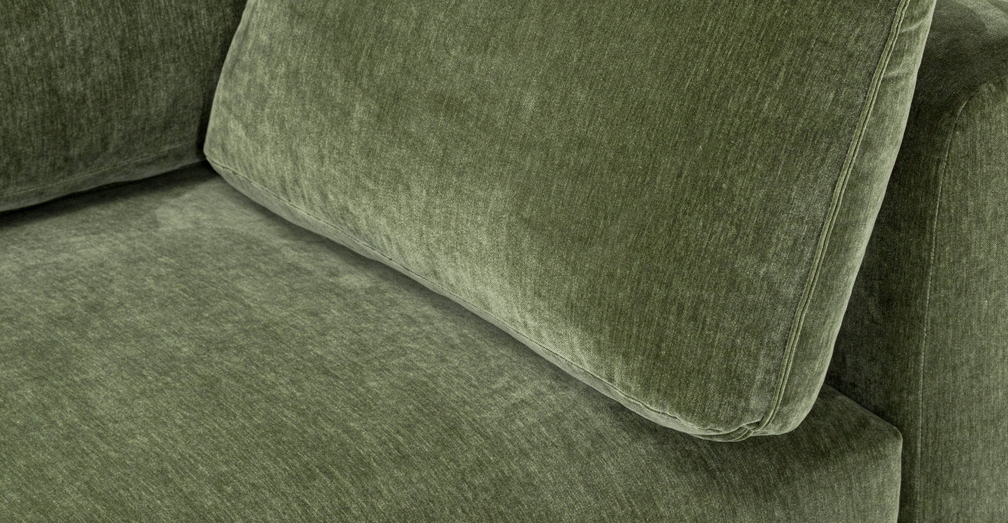 Divano angolare Marcel con seduta a sinistra