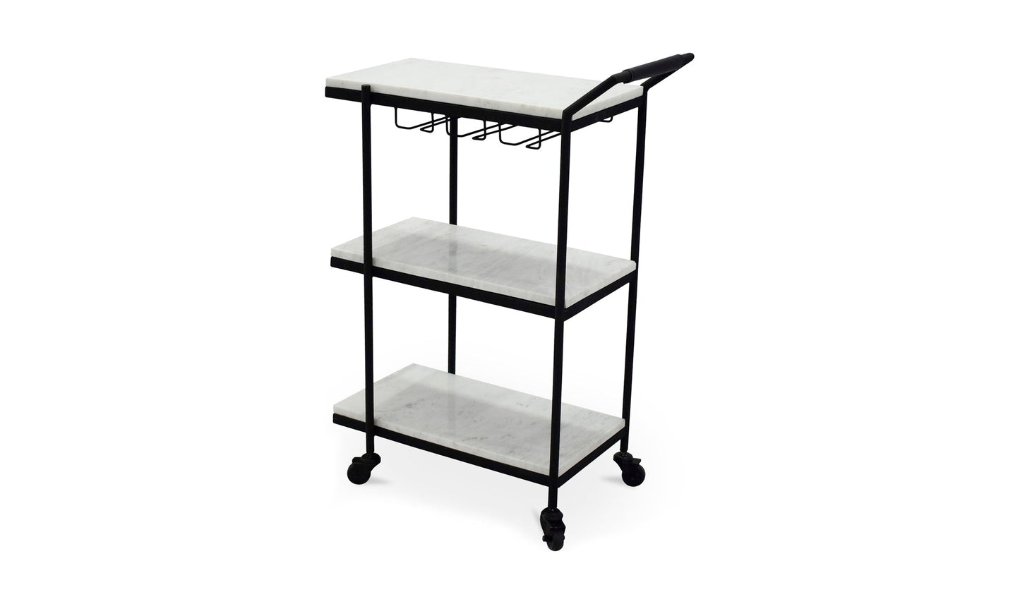 Carrello bar aperto dopo l'orario di chiusura