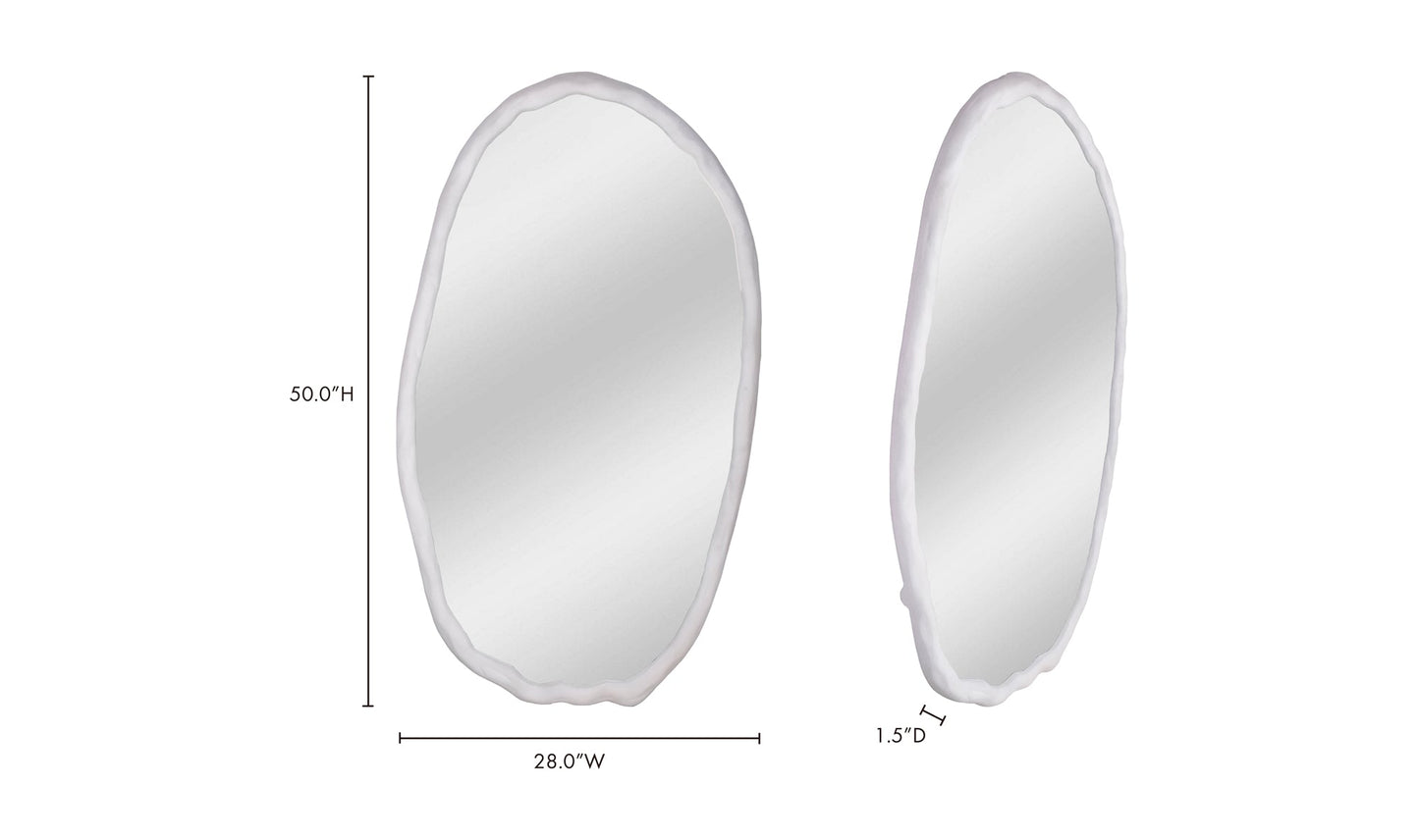 Specchio ovale Foundry
