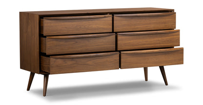 Comò Cura a 6 cassetti