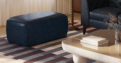 Pouf in pelle Denver