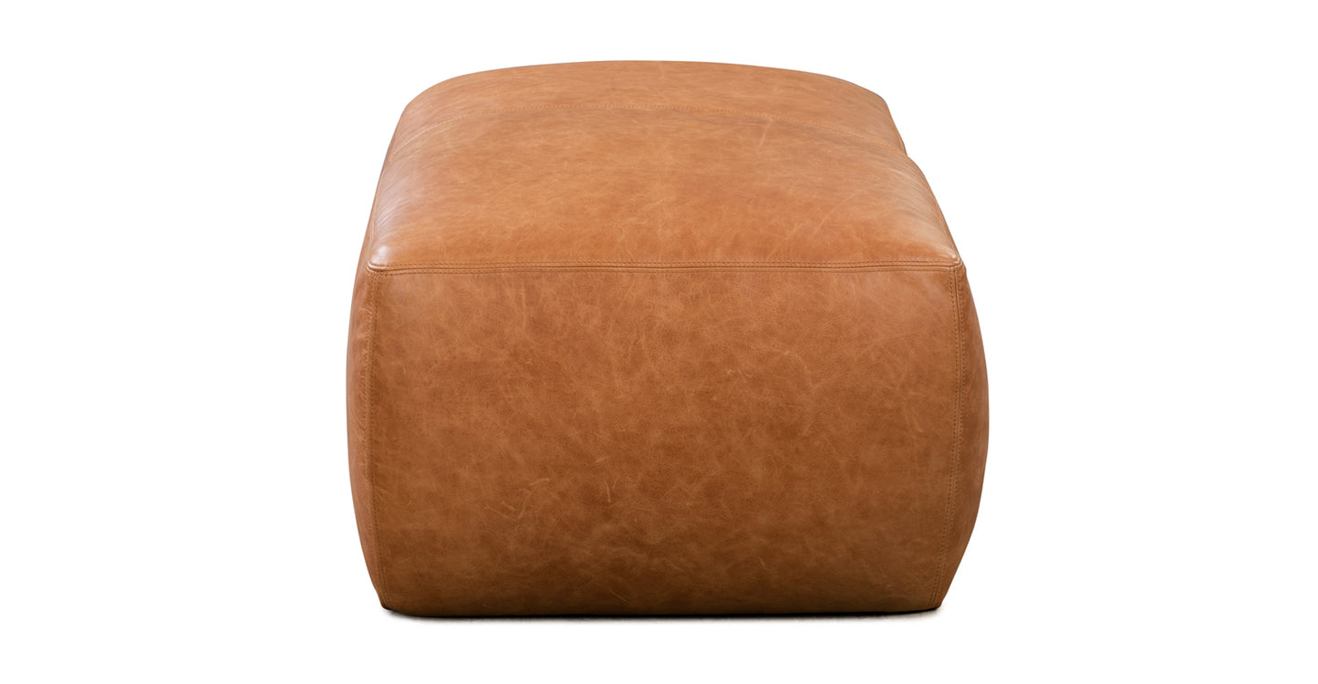 Pouf in pelle Denver