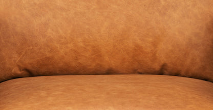 Poltrona in pelle Mateo