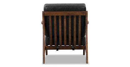 Poltrona in pelle Verity